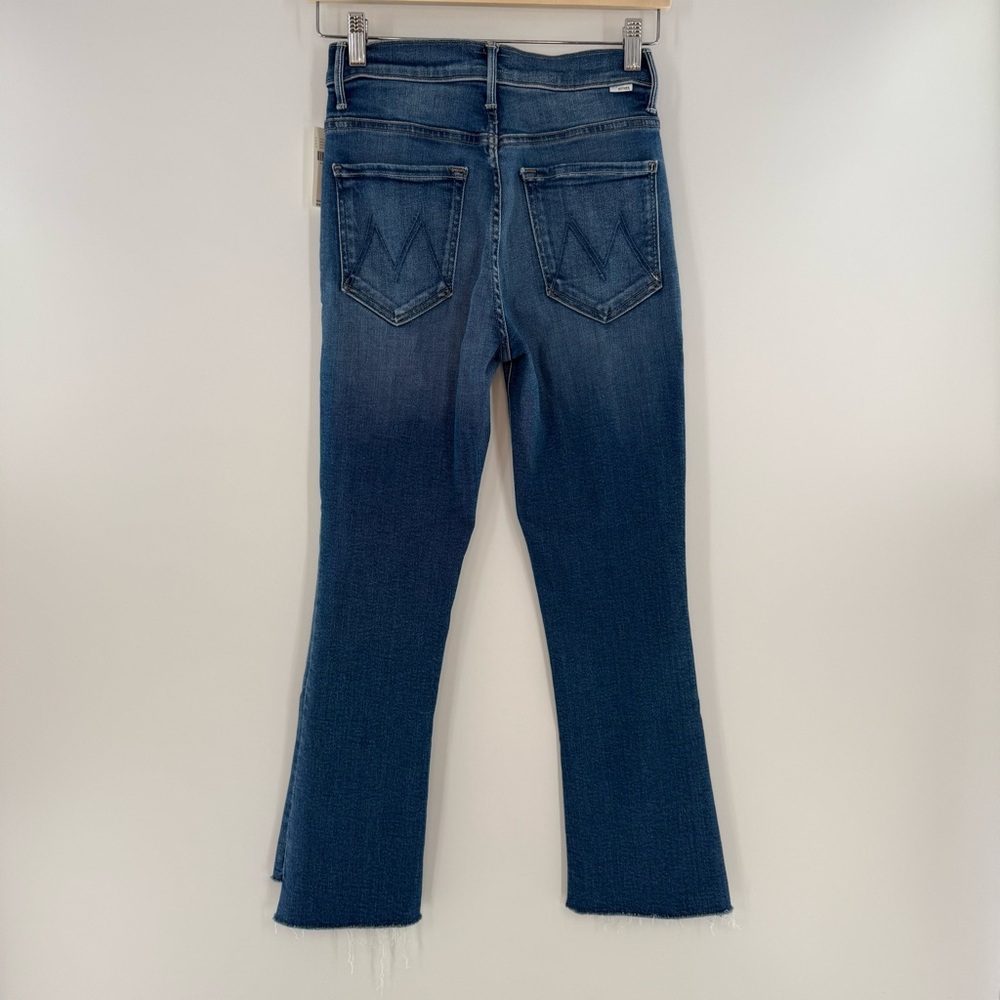 NWT MOTHER The Insider Crop Step Fray Work Hard Play Hard Size 26 - Picture 2 of 14